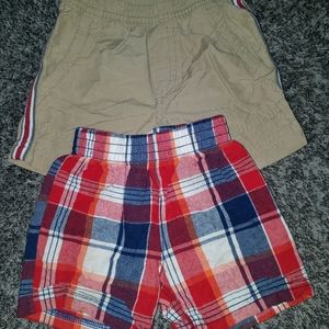 Pair (2) infant size 12 months shorts